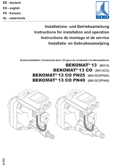 manual bekomat 13